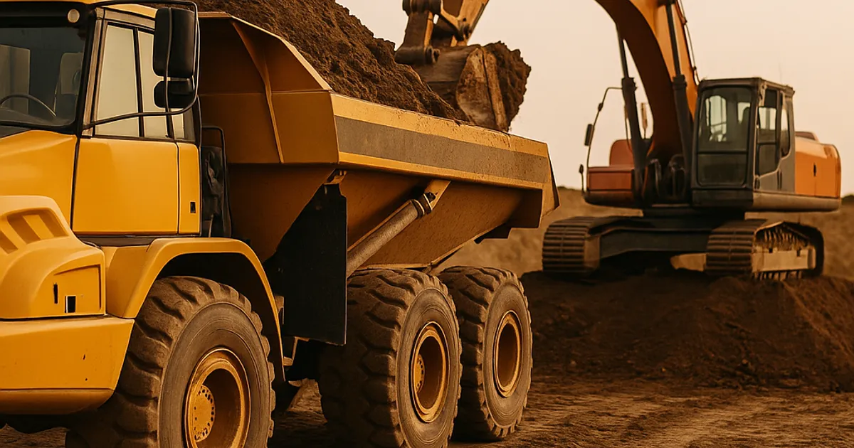 7 Proven Tips to Reduce Your Dirt Hauling Costs - DirtMatch blog hero image about earthwork and construction