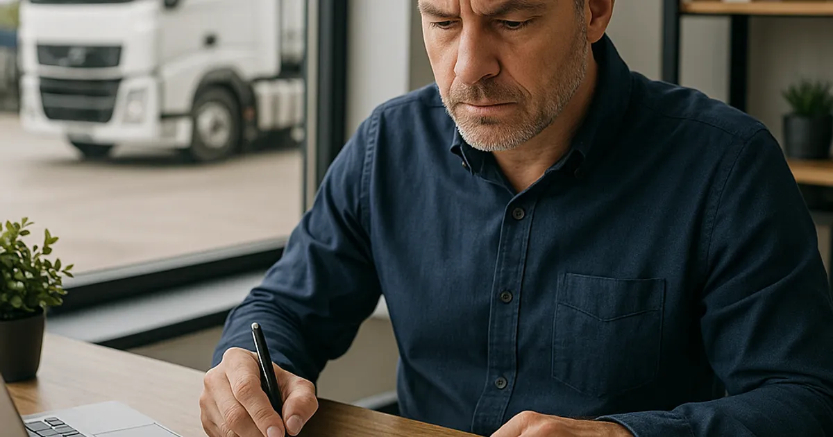 Cost-Saving Measures for Trucking Companies in 2024 - DirtMatch blog hero image about earthwork and construction