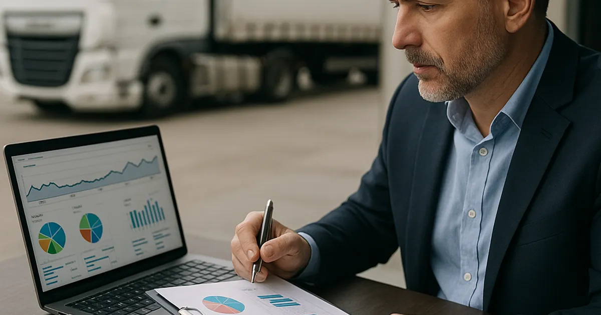 Key KPIs Every Trucking Business Should Monitor - DirtMatch blog hero image about earthwork and construction