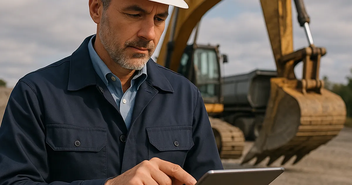 Revolutionizing Your Trucking & Excavating Business With AI - DirtMatch blog hero image about earthwork and construction