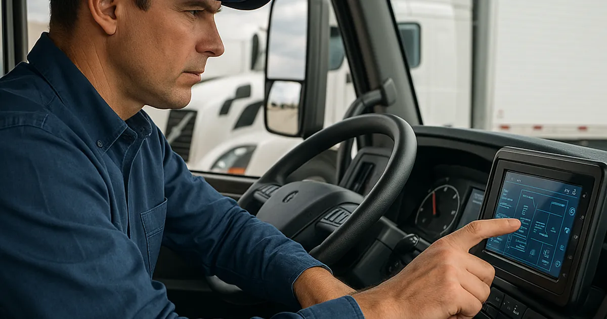 Shift Gears With Tech Putting the Pedal to the Metal in Trucking Efficiency - DirtMatch blog hero image about earthwork and construction