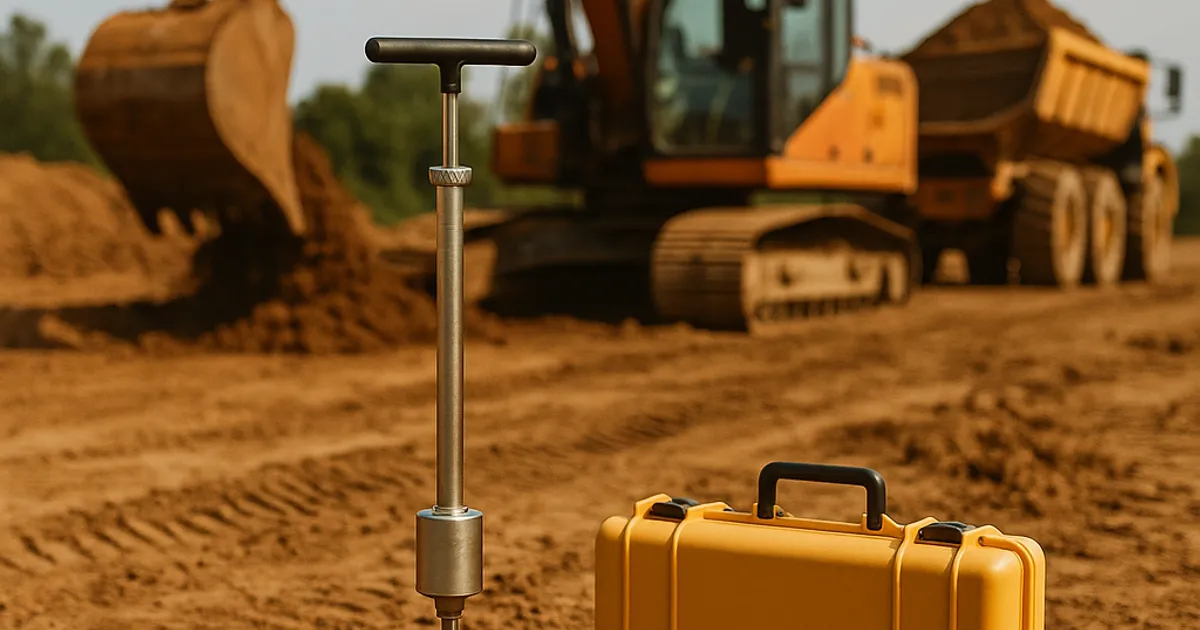 Soil Compaction Testing: Everything You Need to Know - DirtMatch blog hero image about earthwork and construction