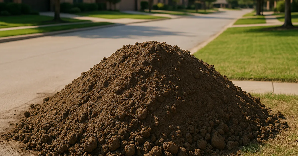 How to Post Dirt for Free Pickup in Dallas (2026) - DirtMatch blog hero image about earthwork and construction